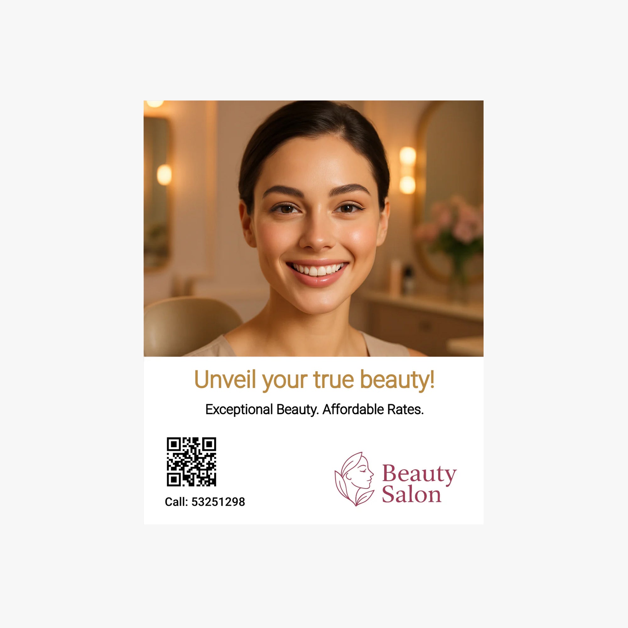 Beauty Salon Flyer – Premium Look